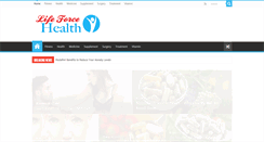 Desktop Screenshot of lifeforce-health.com